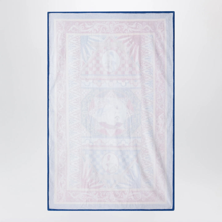Dolce&amp;Gabbana - Carretto beach towel in cotton Brand Apparel &amp; Accessories TU