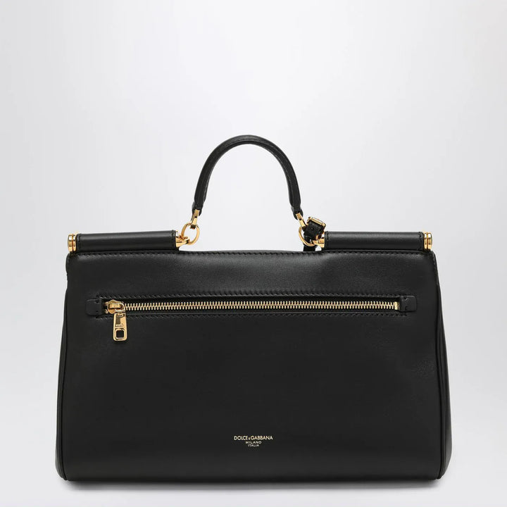Dolce&amp;Gabbana - Handbag My Sicily in black leather Brand Apparel &amp; Accessories TU