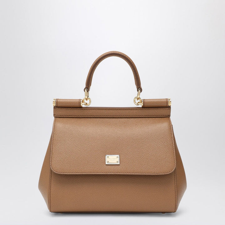 Apparel &amp; Accessories TU Dolce&amp;Gabbana - Medium caramel Sicily Hand Bag Brand
