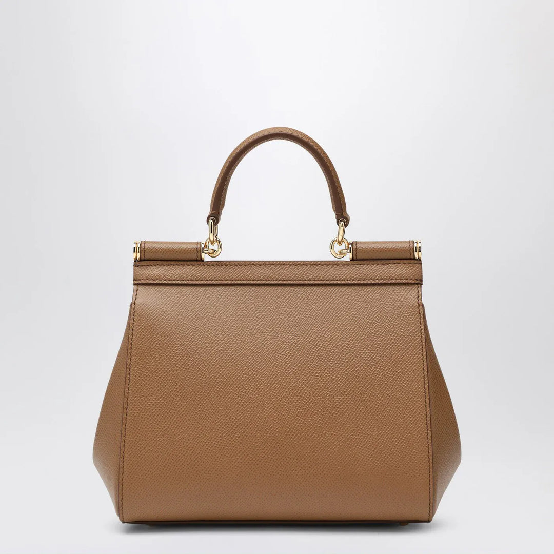 Dolce&amp;Gabbana - Medium caramel Sicily Hand Bag Brand Apparel &amp; Accessories TU