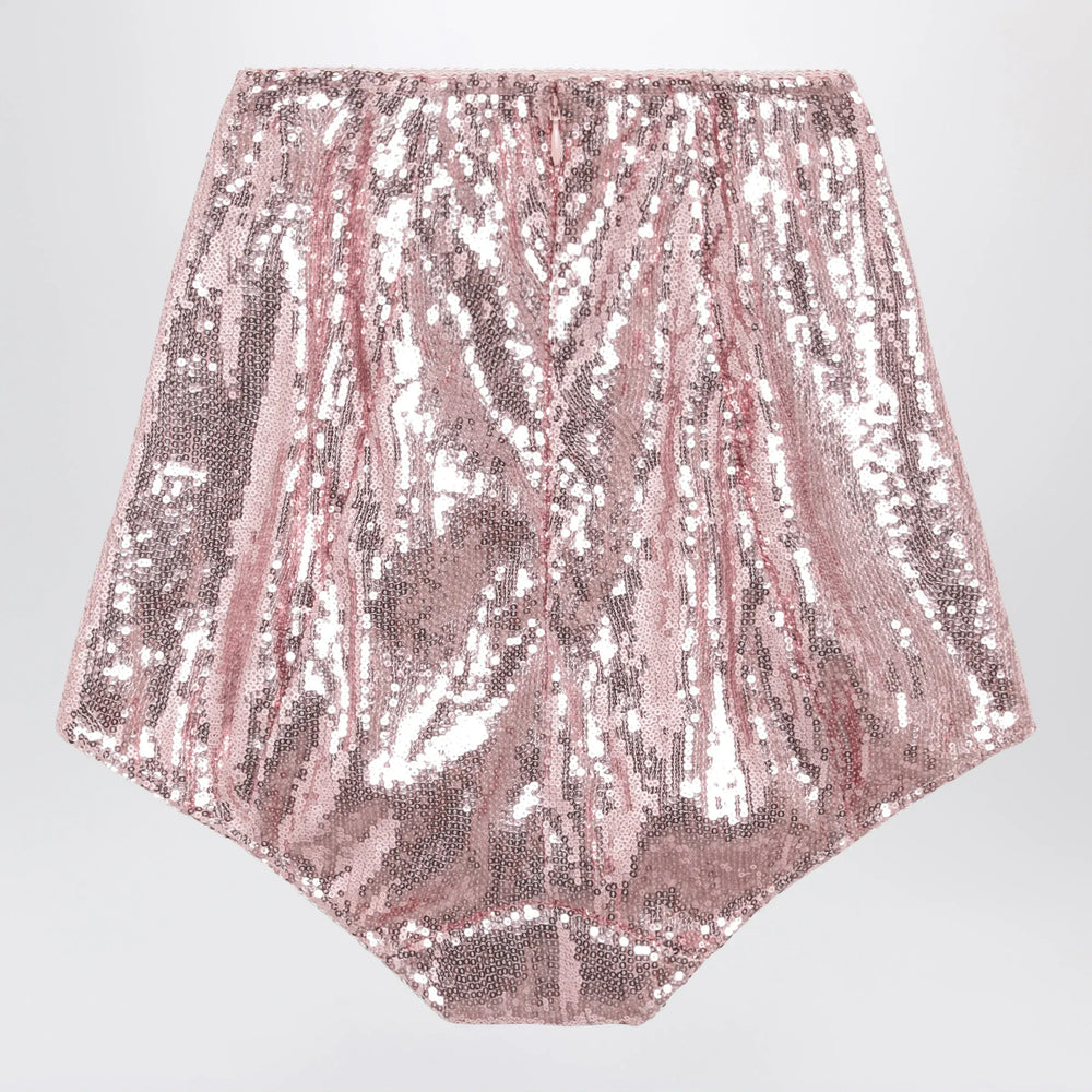 Dolce&Gabbana - Pink micro-sequin culottes Brand Apparel & Accessories 2