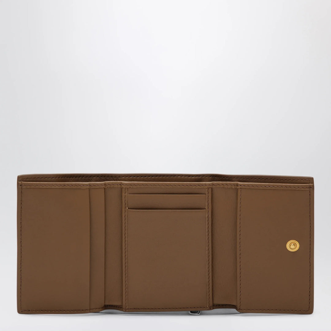 Dolce&amp;Gabbana - Plongé calfskin wallet in caramel Brand Apparel &amp; Accessories TU