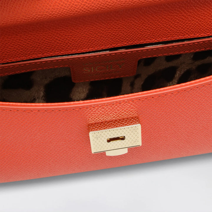 Dolce&amp;Gabbana - Small orange Sicily handbag Brand Apparel &amp; Accessories TU