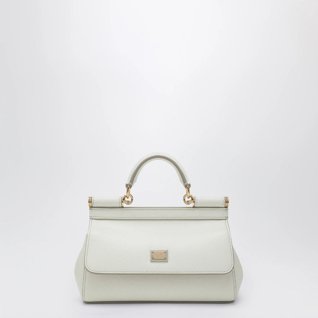 Dolce&amp;Gabbana - Small Sicily handbag in white Brand Apparel &amp; Accessories TU