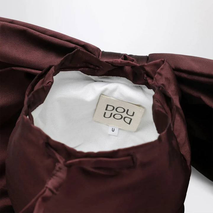 Douuod - Adda bag with brown bow Brand Apparel &amp; Accessories TU