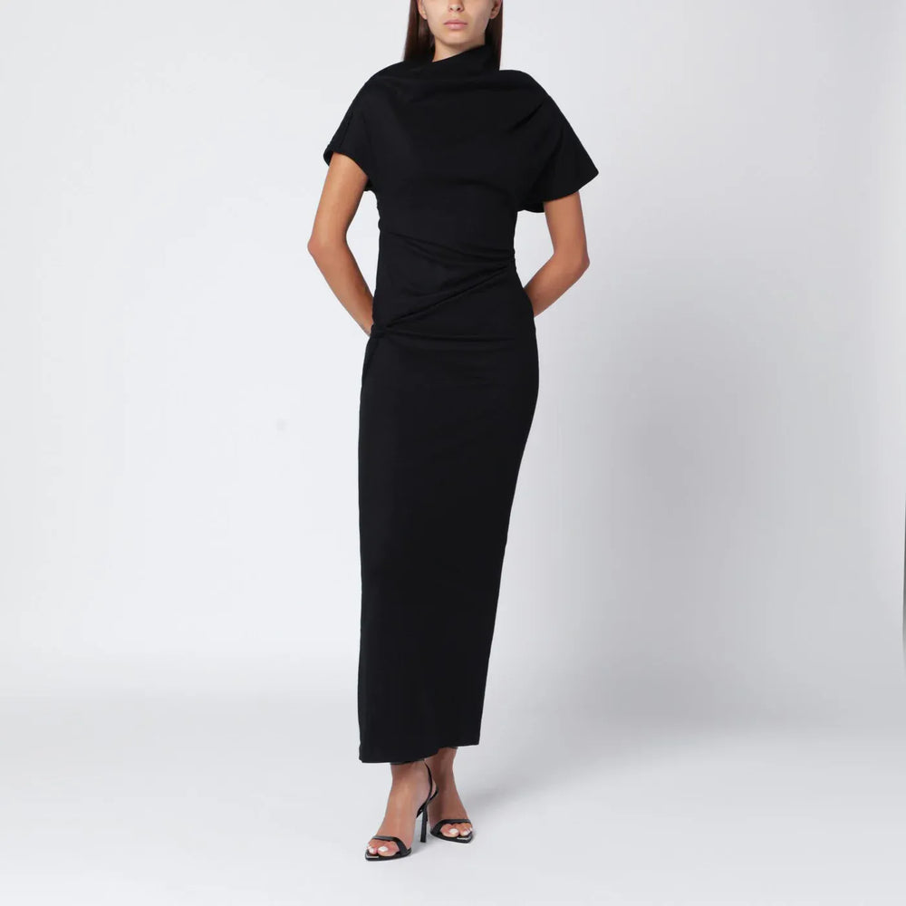 Entire Studios - Black wool midi dress Brand Apparel & Accessories S