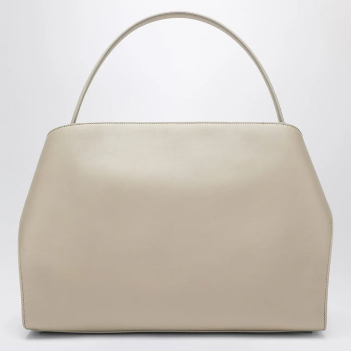 Ferragamo - Ivory and ochre leather Hug Soft L handbag Brand Apparel &amp; Accessories TU