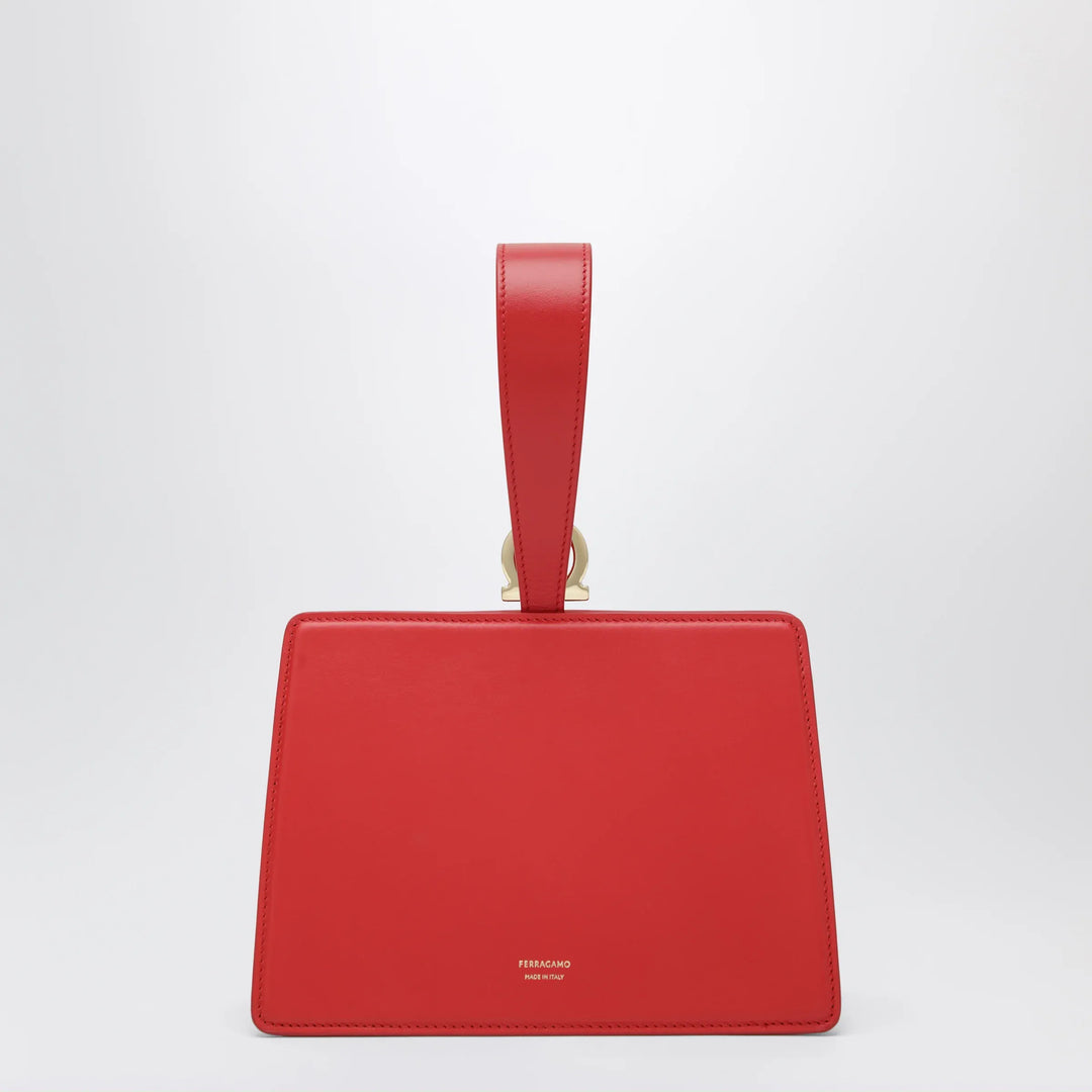 Ferragamo - Red double Gancini mini clutch Brand Apparel &amp; Accessories TU