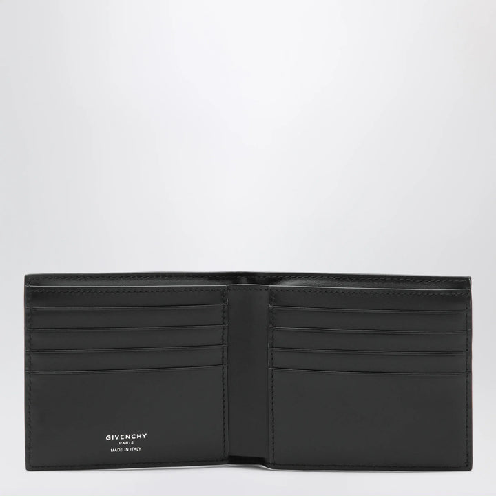 Givenchy - Embossed-logo calf leather wallet in black Brand Apparel &amp; Accessories U