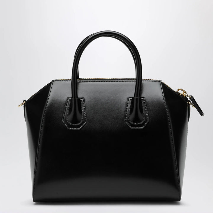 Givenchy - Small Black Antigona Bag In Leather Brand Apparel &amp; Accessories TU