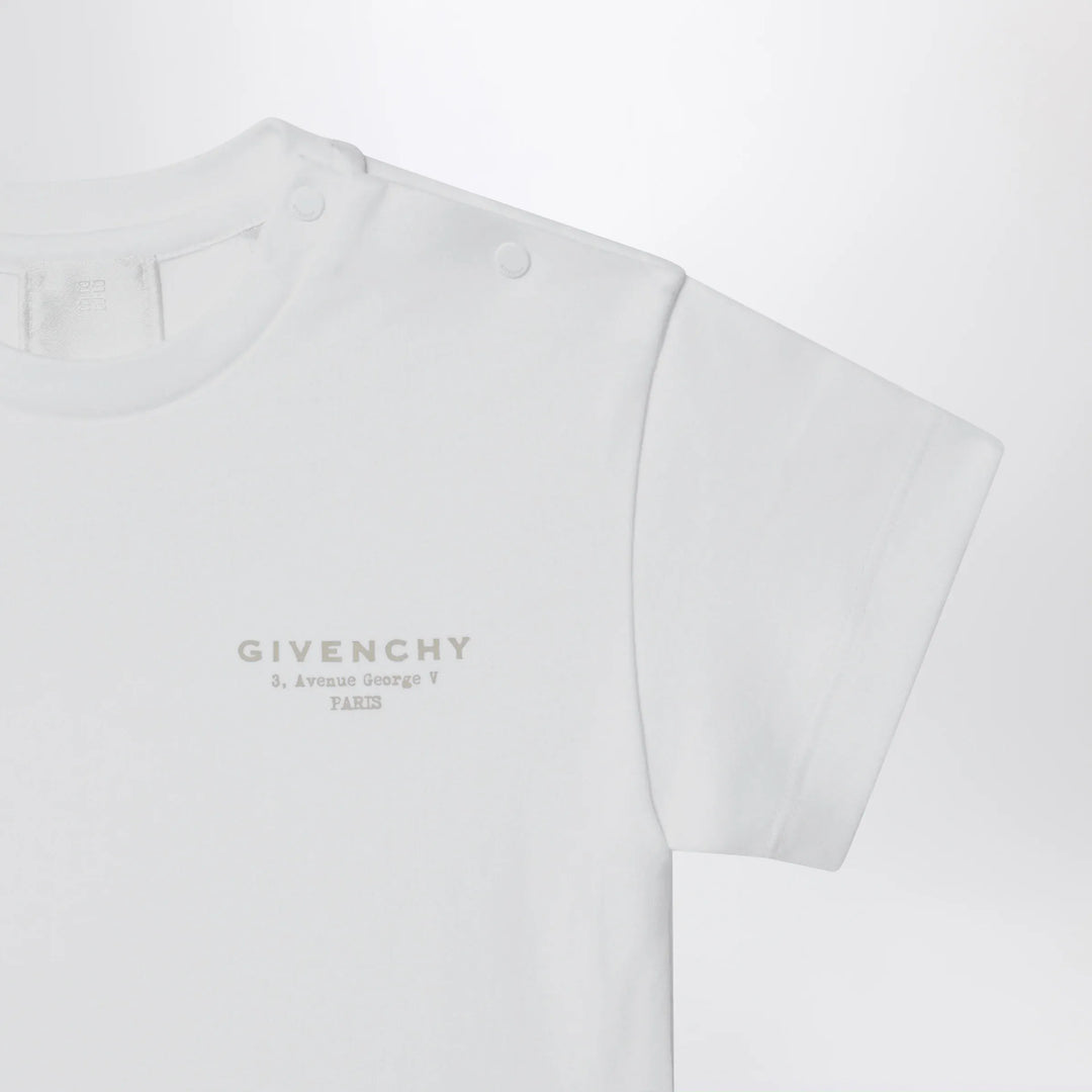 Givenchy - White dress with logo print Brand Apparel &amp; Accessories