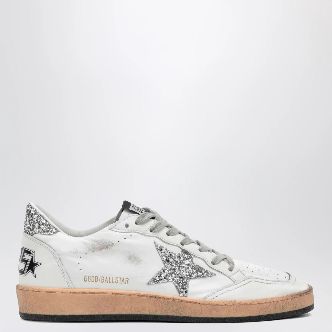 Golden Goose - Ball Star white/silver trainer Brand Apparel &amp; Accessories