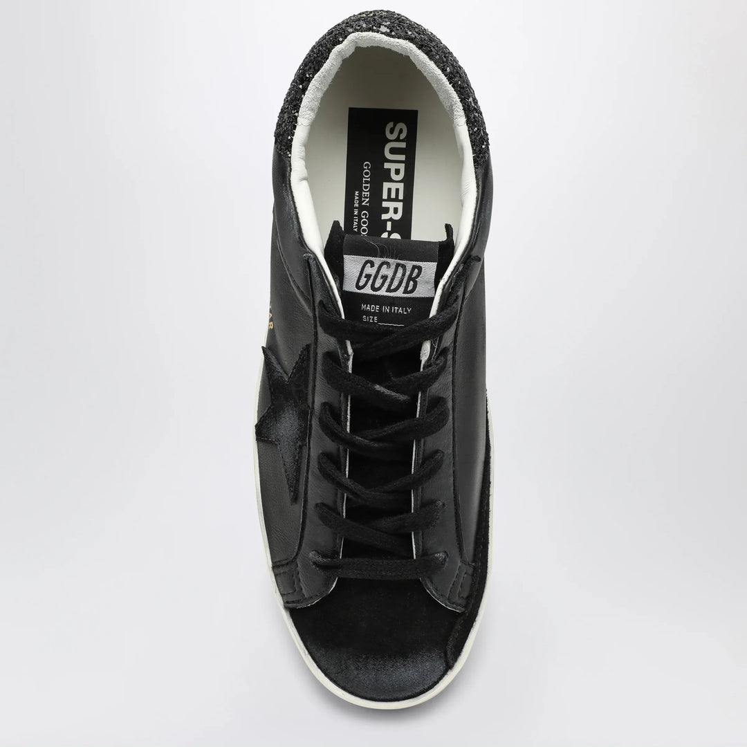 Golden Goose - Super-star black low trainer with rhinestones Brand Apparel &amp; Accessories
