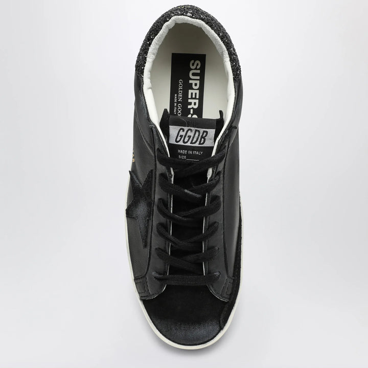 Golden Goose - Super-star black low trainer with rhinestones Brand Apparel &amp; Accessories