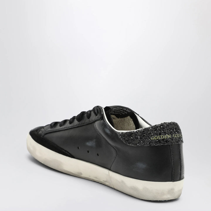 Golden Goose - Super-star black low trainer with rhinestones Brand Apparel &amp; Accessories