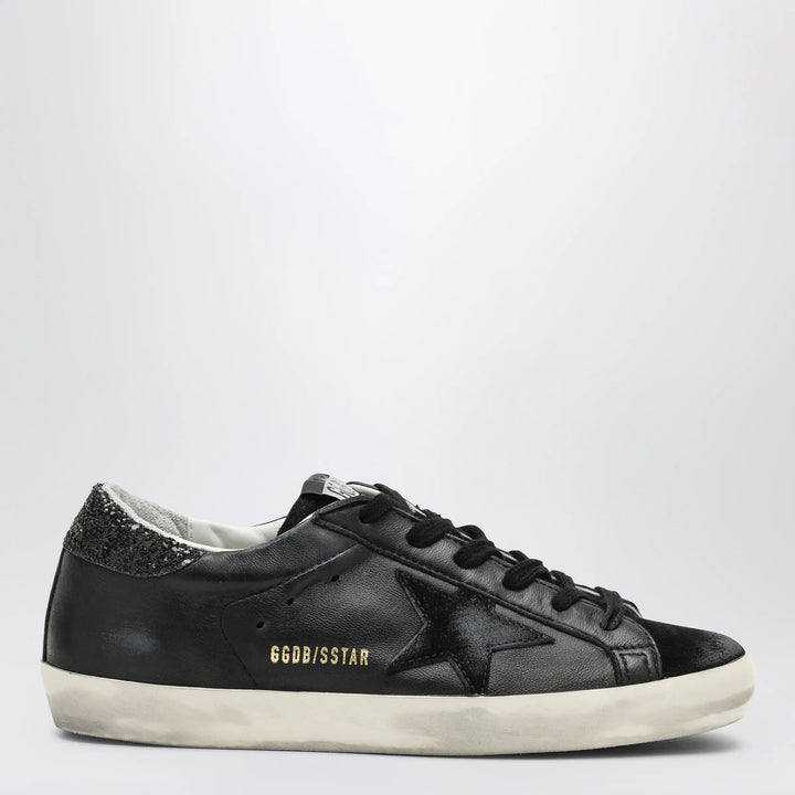 Golden Goose - Super-star black low trainer with rhinestones Brand Apparel &amp; Accessories 36 IT