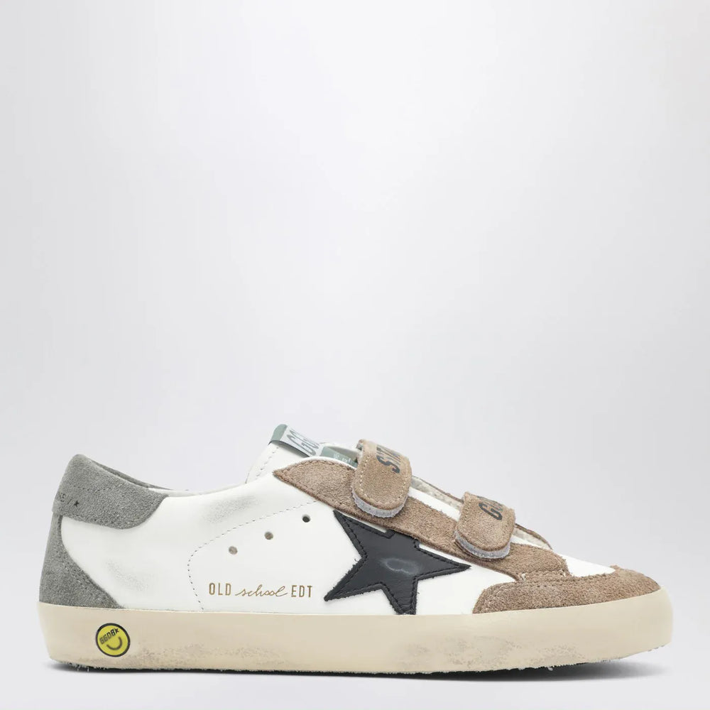 Golden Goose - White/brown/black Old School trainers Brand Apparel & Accessories 35