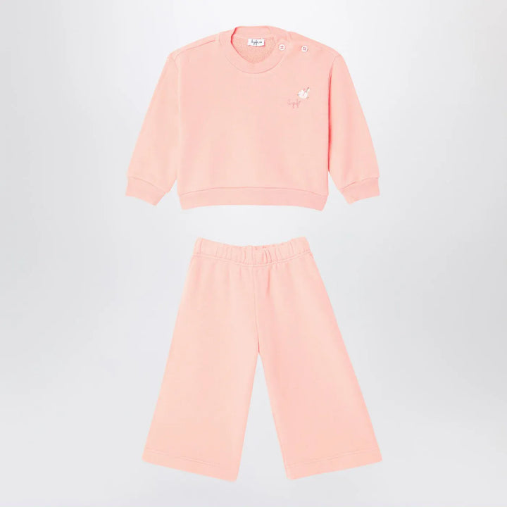Il Gufo - Apricot-coloured set in cotton fleece Brand Apparel &amp; Accessories 9