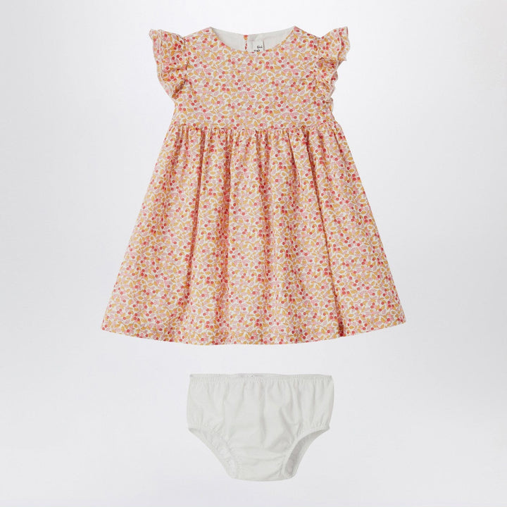 Apparel &amp; Accessories 9 Il Gufo - Apricot dress with culotte in Liberty fabric Brand