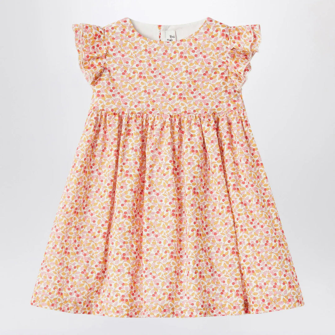 Il Gufo - Apricot dress with culotte in Liberty fabric Brand Apparel &amp; Accessories 9