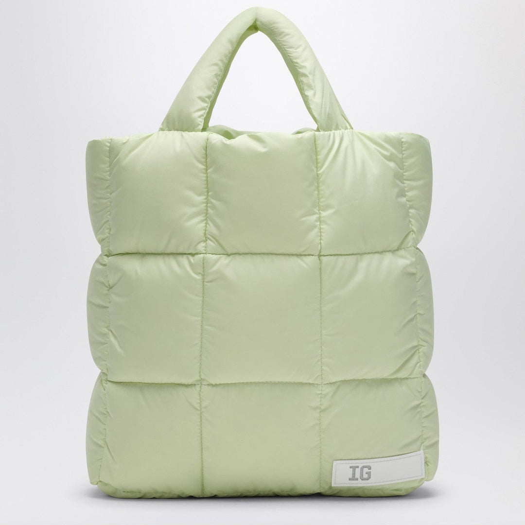 Apparel & Accessories TU Il Gufo - Lime yellow bag in microfibre nylon Brand