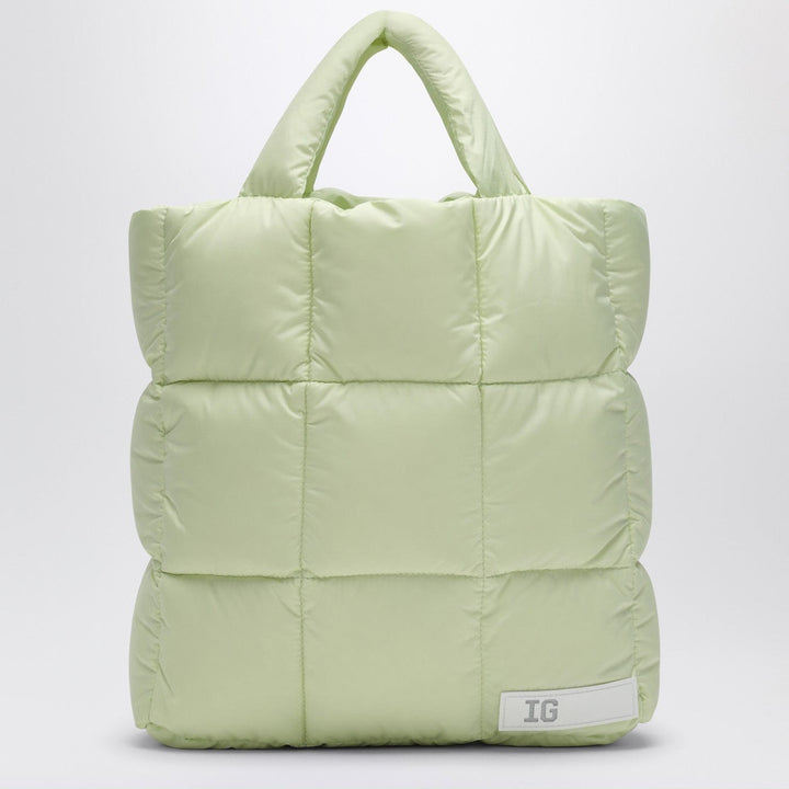 Apparel &amp; Accessories TU Il Gufo - Lime yellow bag in microfibre nylon Brand