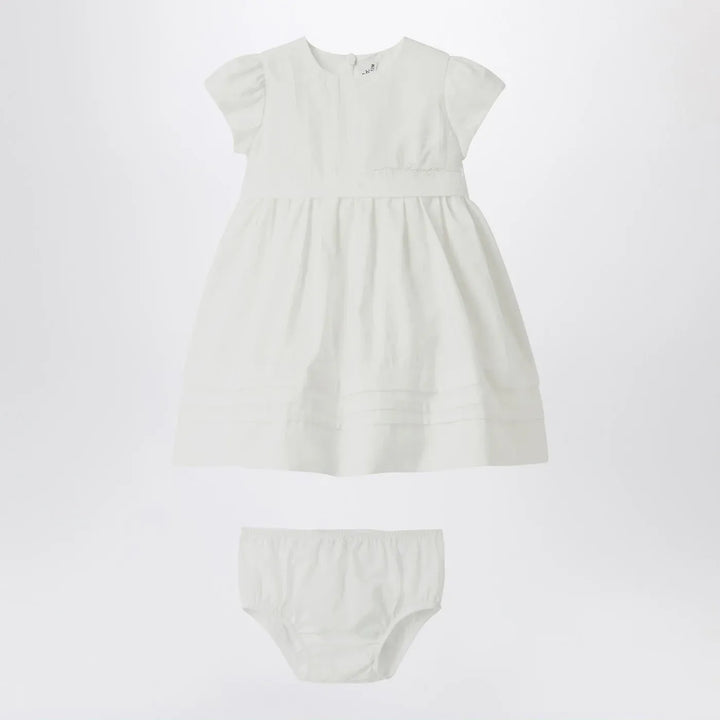 Il Gufo - White dress with culotte in viscose poplin Brand Apparel &amp; Accessories 2A