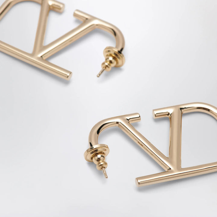 Valentino Garavani - VLogo Signature earrings in gold-tone metal Brand Apparel &amp; Accessories > Jewelry TU