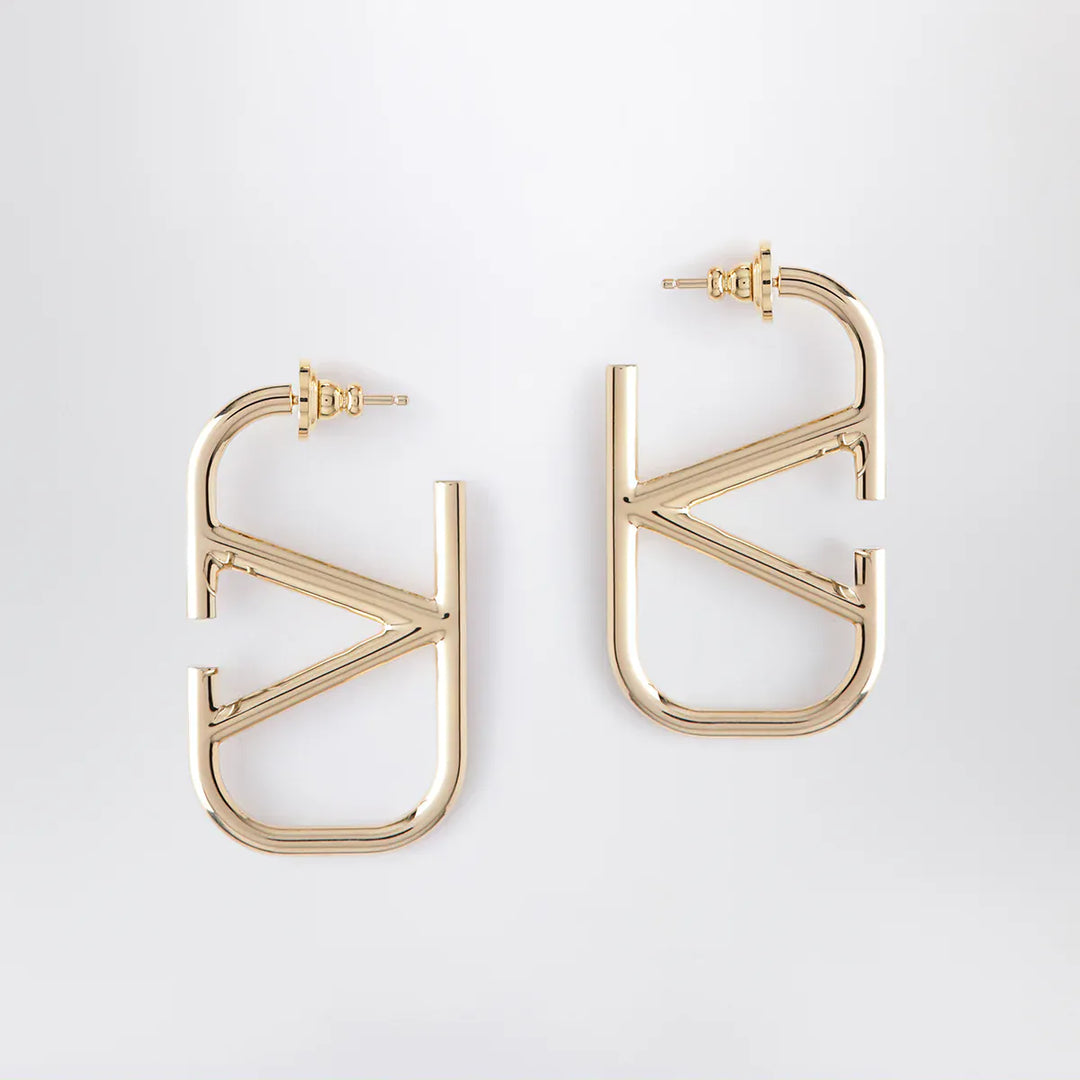 Valentino Garavani - VLogo Signature earrings in gold-tone metal Brand Apparel &amp; Accessories > Jewelry U