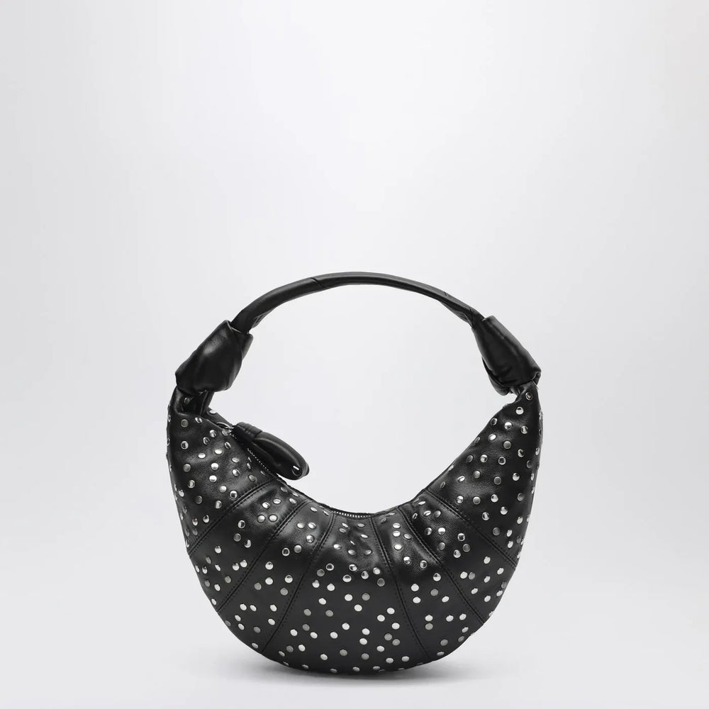 LEMAIRE - Brown Fortune Croissant bag with studs Brand Apparel & Accessories TU