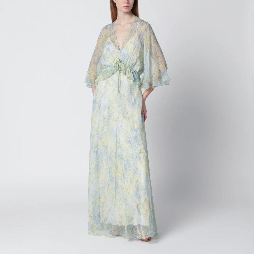 Long dress with floral pattern Brand Apparel & Accessories 42  IT