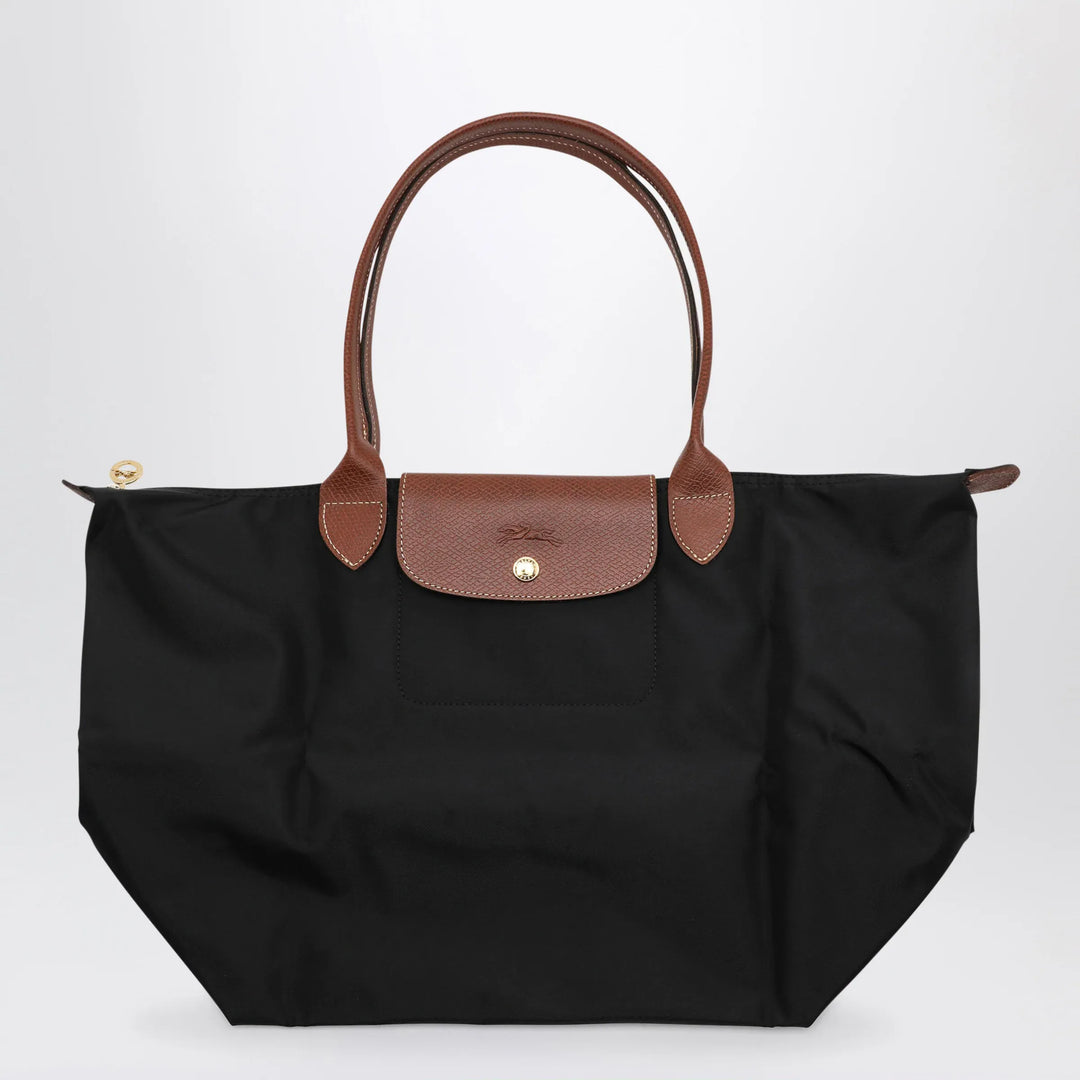 Longchamp - Black Le Pliage Original M bag Brand Apparel &amp; Accessories U