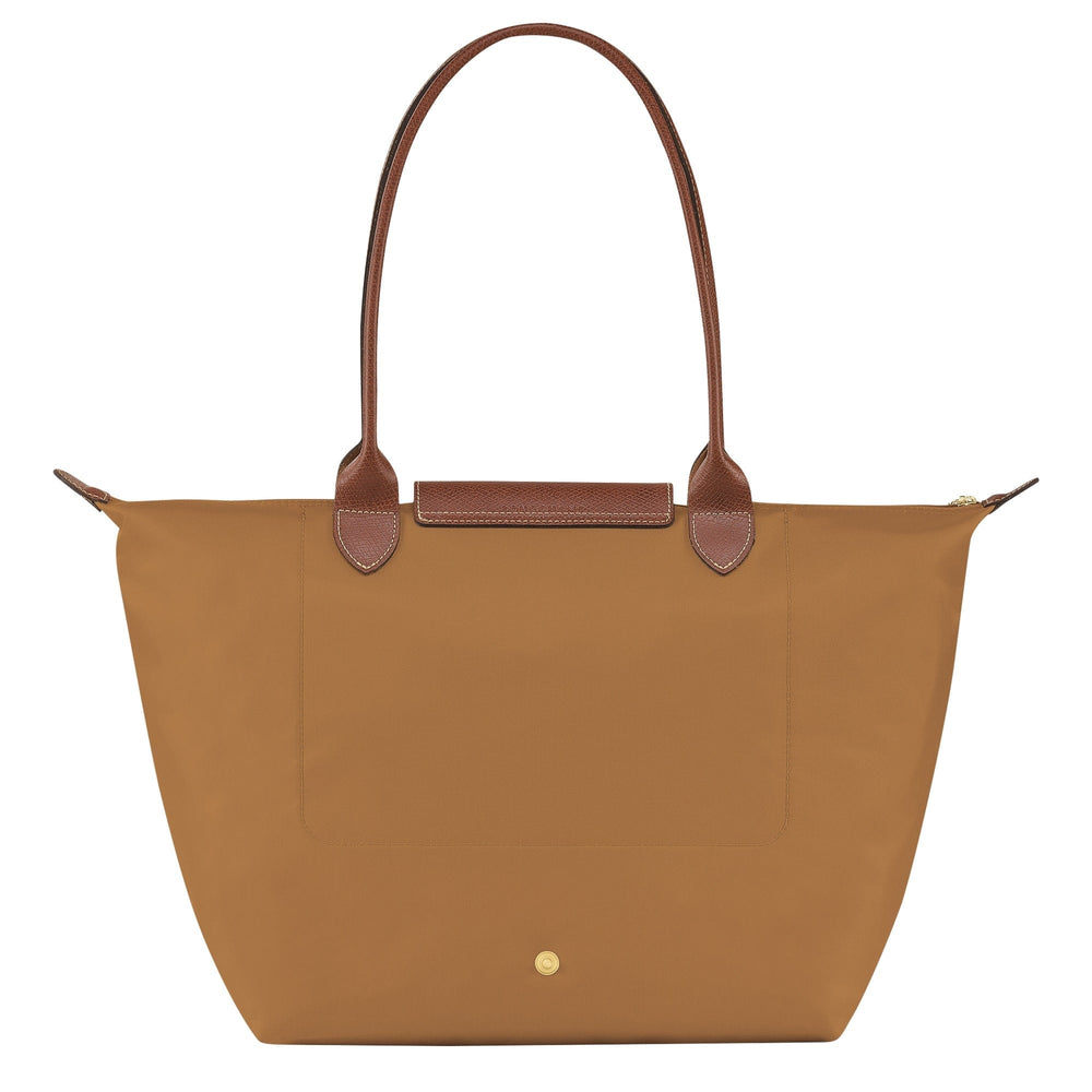 Longchamp - Chamois coloured Le Pliage Original L bag Brand Apparel & Accessories U