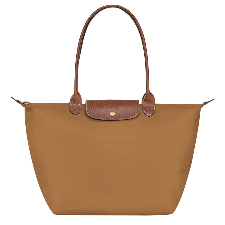 Longchamp - Chamois coloured Le Pliage Original L bag Brand Apparel &amp; Accessories U