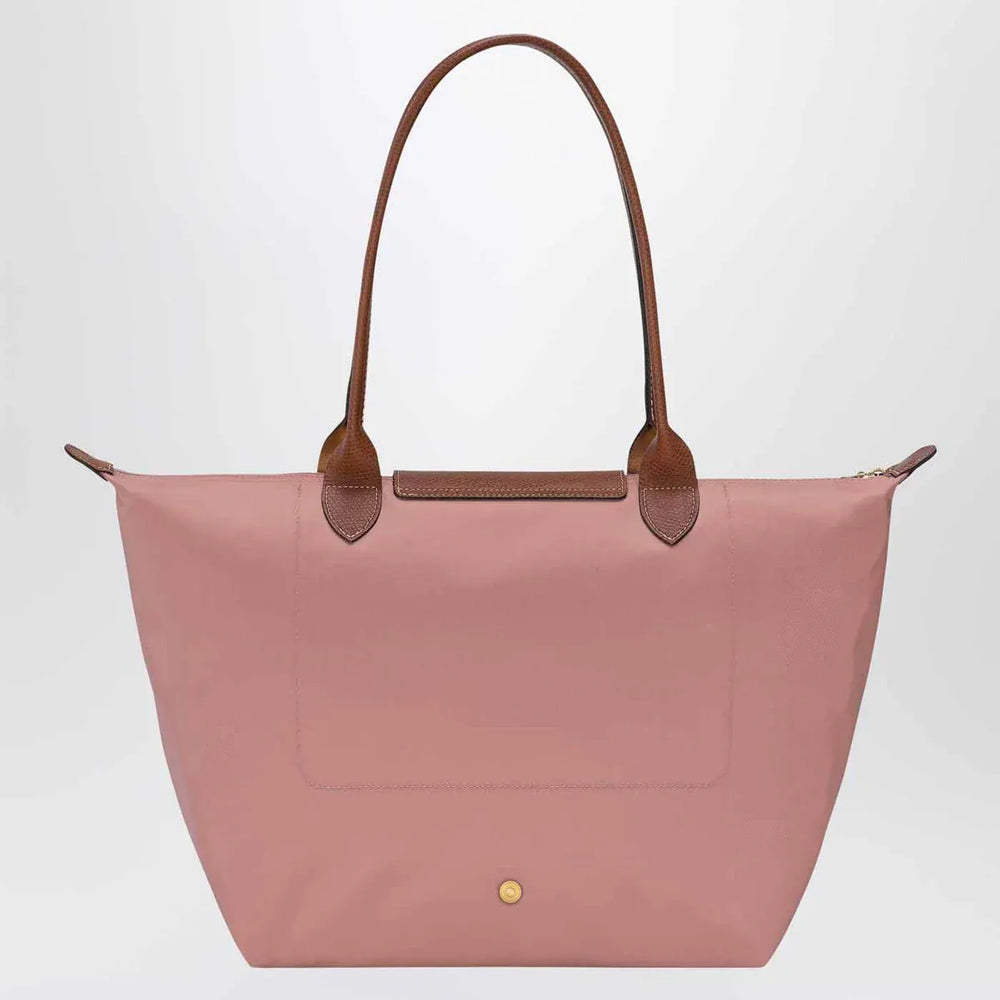 Longchamp - Pink Le Pliage Original L bag Brand Apparel & Accessories U