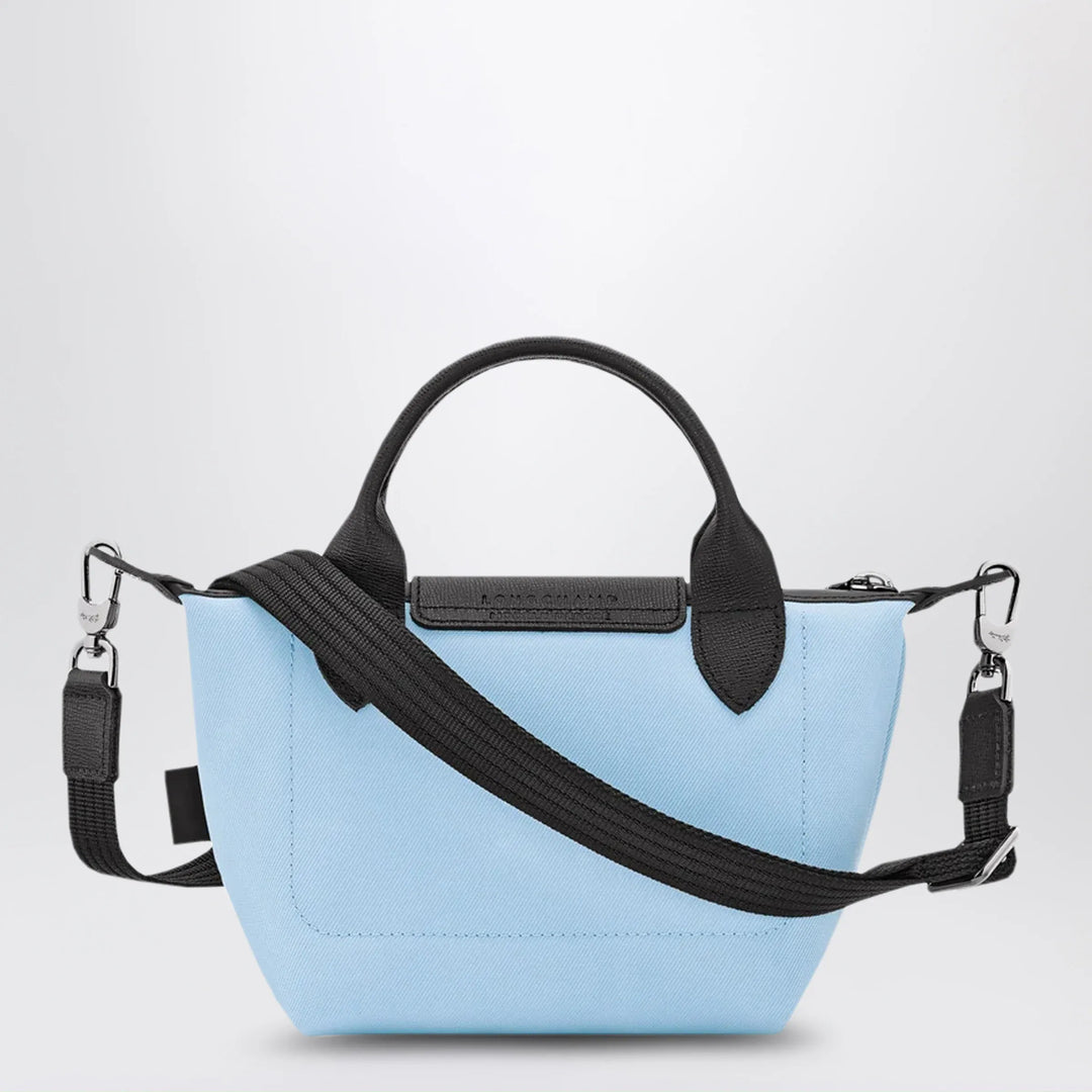 Longchamp - XS Le Pliage Energy bag with handle in recycled canvas in Sky blue Brand Apparel &amp; Accessories U