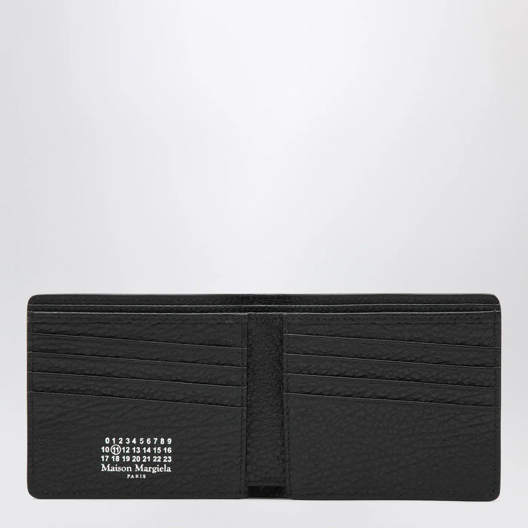 Maison Margiela - Black Four Stitches bi-fold wallet Brand Apparel &amp; Accessories TU