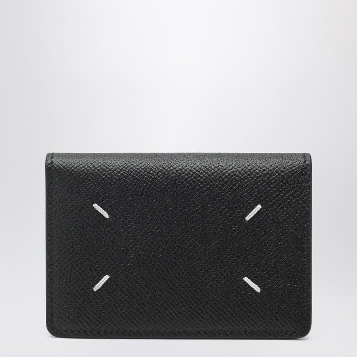 Apparel &amp; Accessories TU Maison Margiela - Black leather credit card holder Brand
