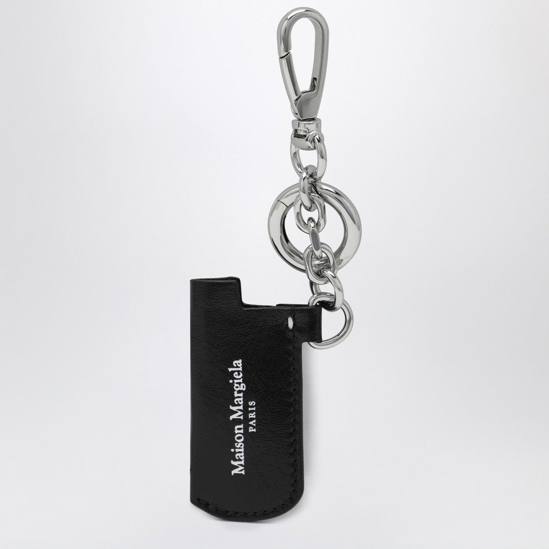 Apparel & Accessories TU Maison Margiela - Black leather key holder with logo Brand