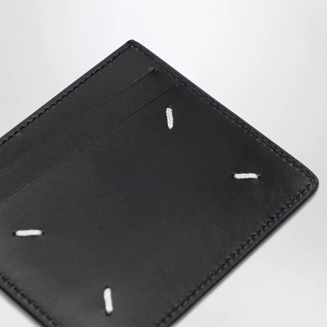 Maison Margiela - Four Stitches black card holder Brand Apparel &amp; Accessories TU