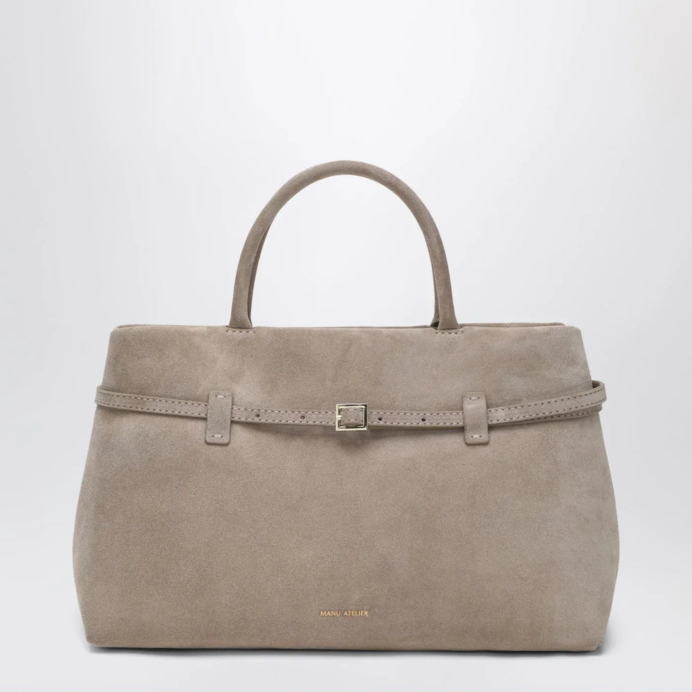 Manu Atelier - Le Cambon 35 Sughero bag in suede Brand Apparel & Accessories TU