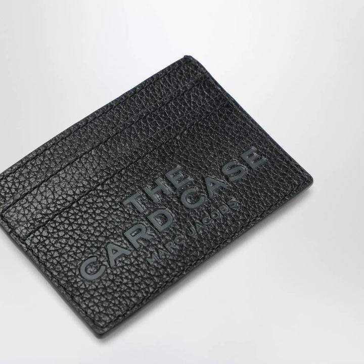 Marc Jacobs - Black full-grain leather cardholder Brand Apparel &amp; Accessories TU