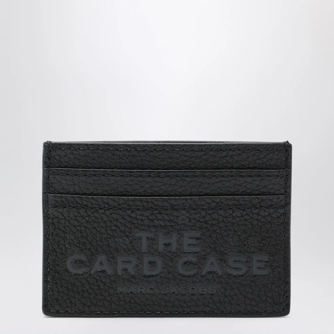 Marc Jacobs - Black full-grain leather cardholder Brand Apparel &amp; Accessories TU