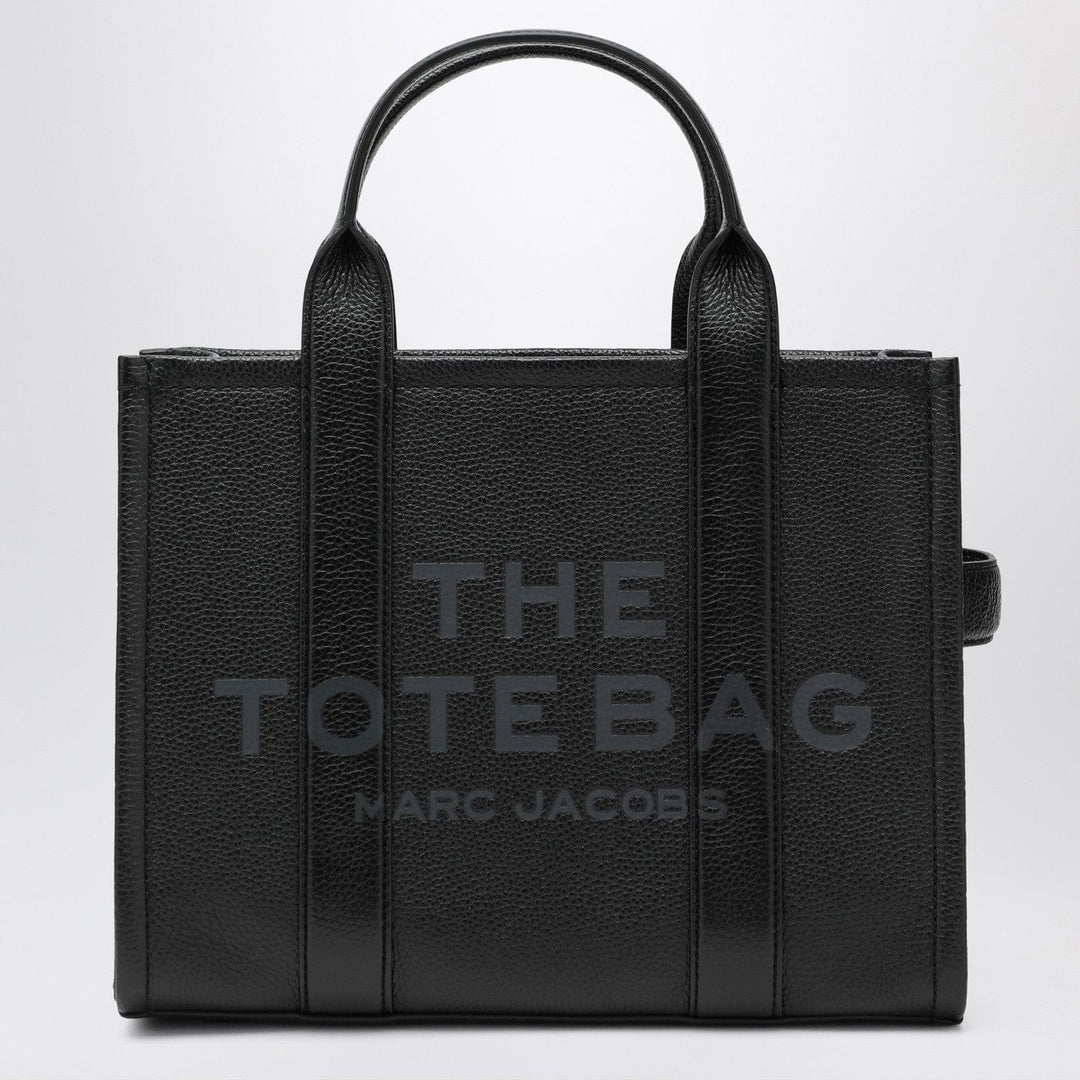 Apparel &amp; Accessories TU Marc Jacobs - Black leather The Medium Tote Bag Brand