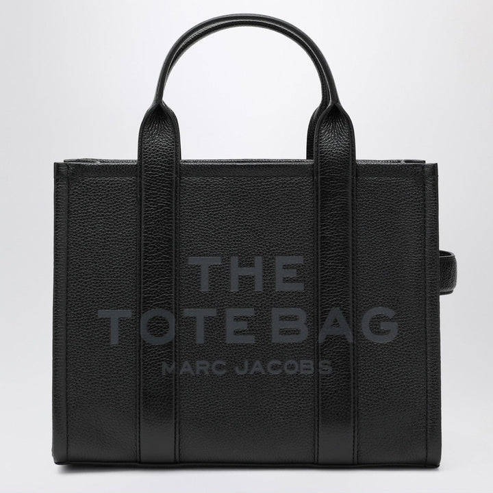 Apparel &amp; Accessories TU Marc Jacobs - Black leather The Medium Tote Bag Brand
