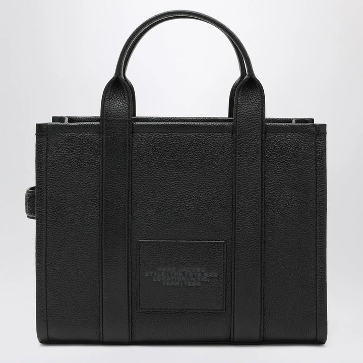 Marc Jacobs - Black leather The Medium Tote Bag Brand Apparel &amp; Accessories TU