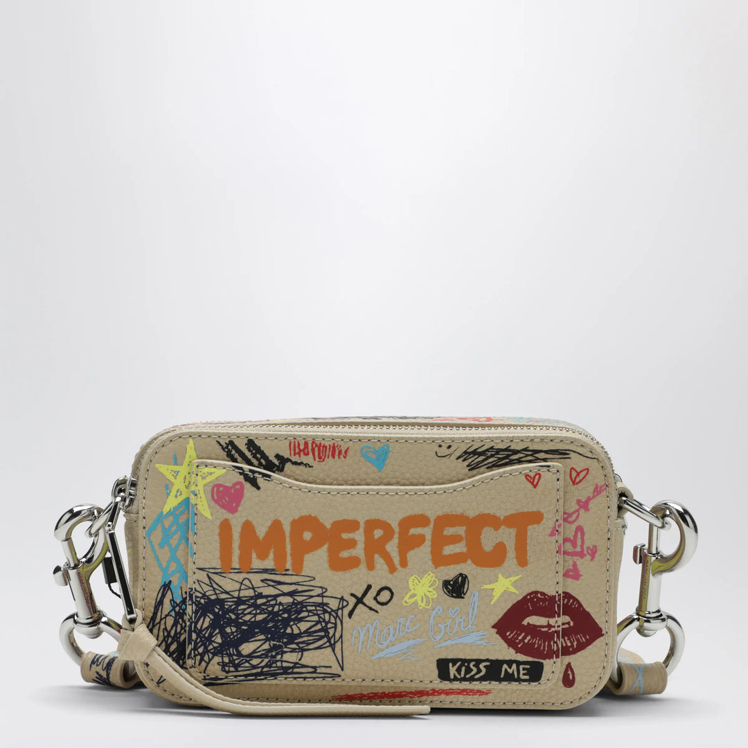 Marc Jacobs - Snapshot Punk Scribble shoulder bag in leather Brand Apparel &amp; Accessories TU