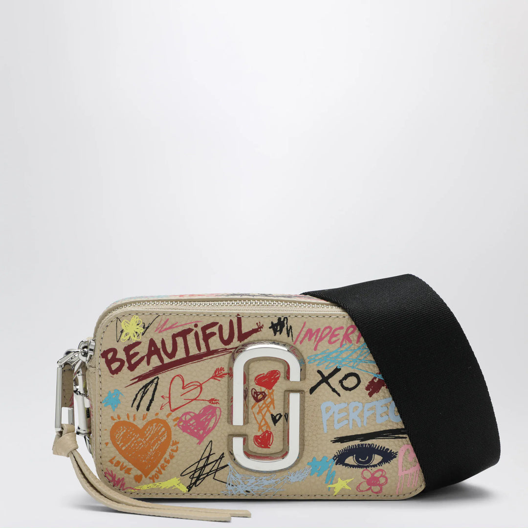 Marc Jacobs - Snapshot Punk Scribble shoulder bag in leather Brand Apparel &amp; Accessories TU