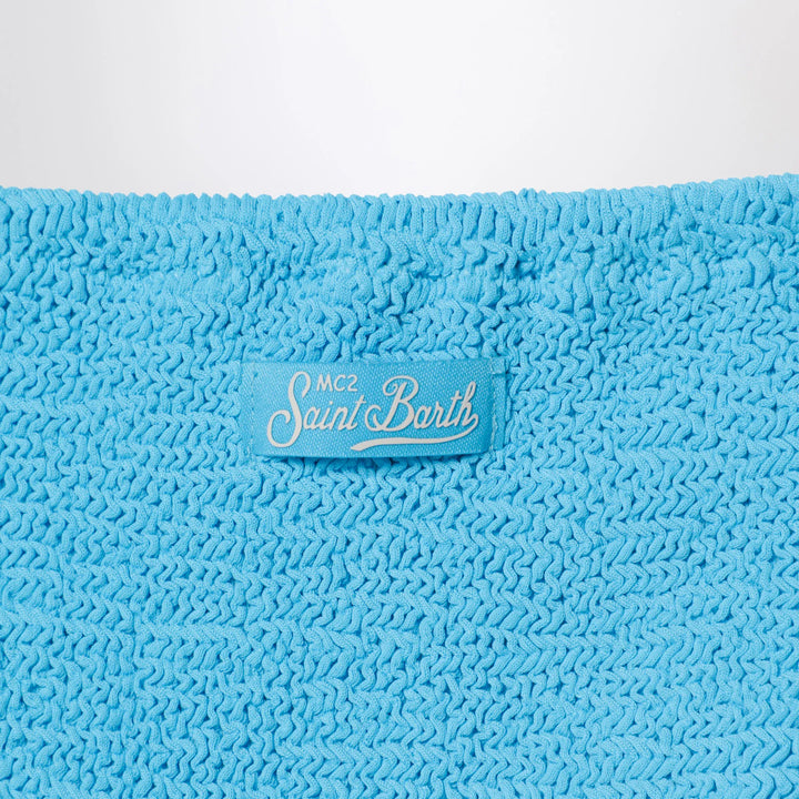 MC2 Saint Barth - Baker bikini in light blue crinkle fabric Brand Apparel &amp; Accessories 6/10