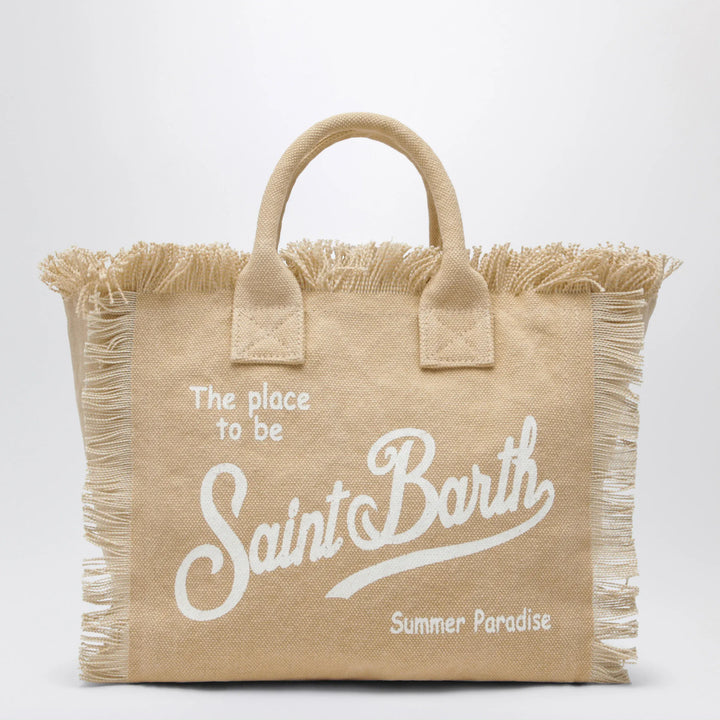 MC2 Saint Barth - Beige Colette cotton bag Brand Apparel &amp; Accessories TU